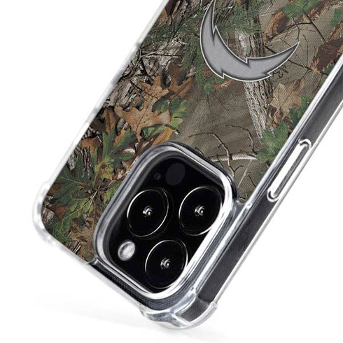 NFL Los Angeles Chargers Realtree Xtra Green Camo iPhone 16 Pro Max MagSafe Case