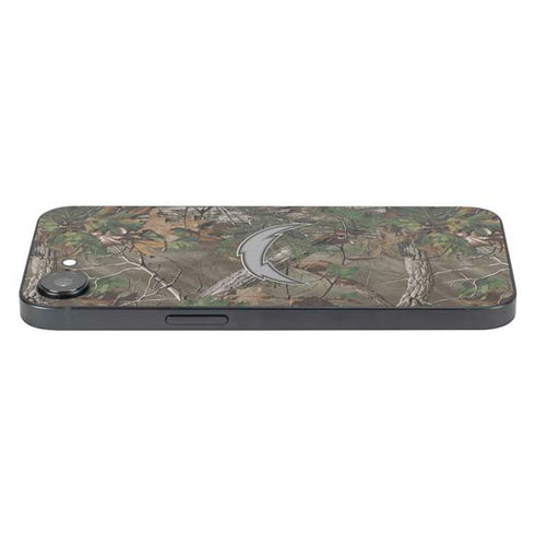 NFL Los Angeles Chargers Realtree Xtra Green Camo iPhone 16e Skin