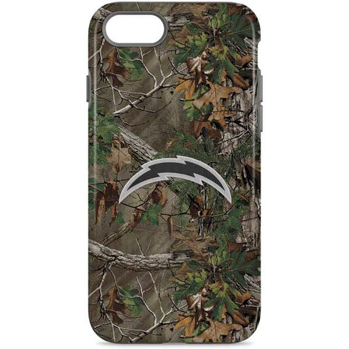NFL Los Angeles Chargers Realtree Xtra Green Camo iPhone Cases