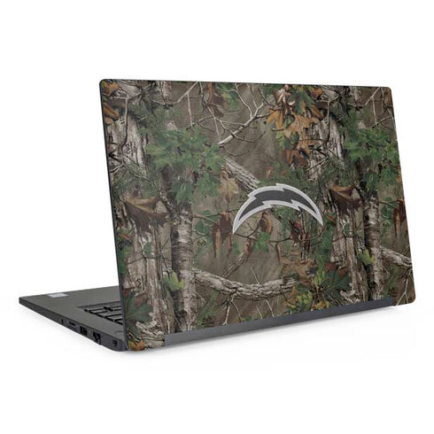 NFL Los Angeles Chargers Realtree Xtra Green Camo Dell Latitude Skin