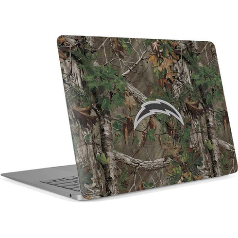 NFL Los Angeles Chargers Realtree Xtra Green Camo Apple MacBook Air Skin