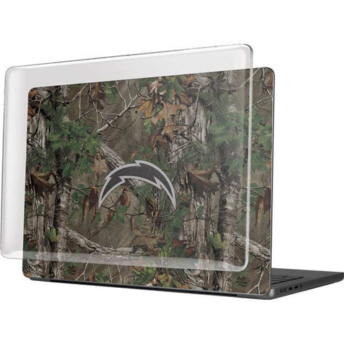 NFL Los Angeles Chargers Realtree Xtra Green Camo MacBook Pro 14in (2021-24) Case plus Skin