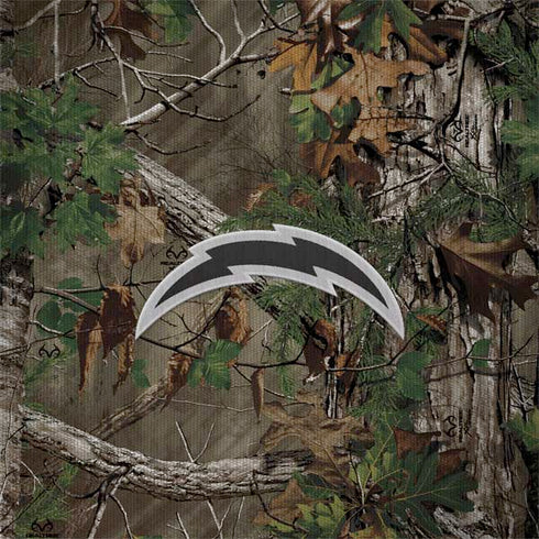 NFL Los Angeles Chargers Realtree Xtra Green Camo MacBook Skins