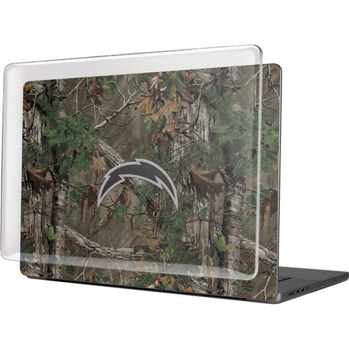 NFL Los Angeles Chargers Realtree Xtra Green Camo MacBook Cases