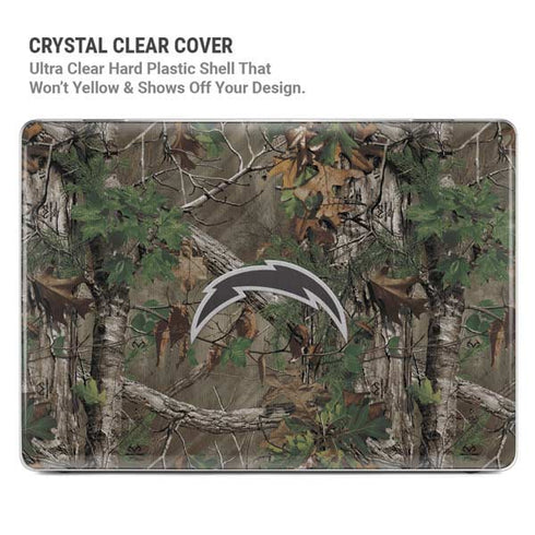 NFL Los Angeles Chargers Realtree Xtra Green Camo MacBook Cases