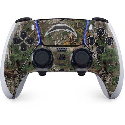NFL Los Angeles Chargers Realtree Xtra Green Camo PlayStation PS5 Skins