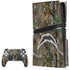 NFL Los Angeles Chargers Realtree Xtra Green Camo PS5 Pro Disk Bundle Skin
