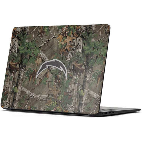NFL Los Angeles Chargers Realtree Xtra Green Camo Surface Laptop 7 13.8in Skin