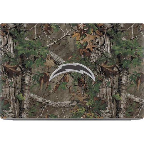 NFL Los Angeles Chargers Realtree Xtra Green Camo Dell XPS Skin