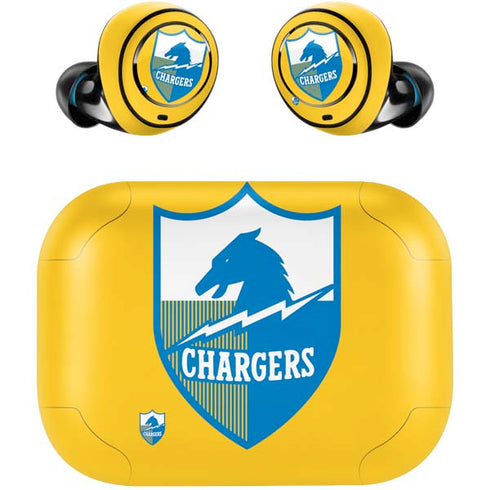 NFL Los Angeles Chargers Retro Logo Amazon Echo Buds Skin