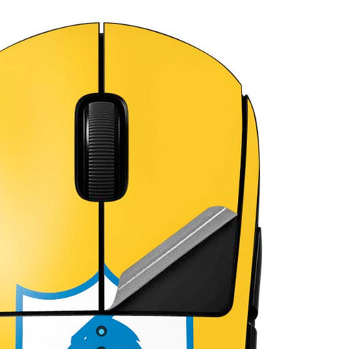 NFL Los Angeles Chargers Retro Logo G Pro Wireless Gaming Mouse Skin