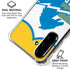 NFL Los Angeles Chargers Retro Logo Galaxy A36 5G Clear Case