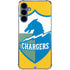 NFL Los Angeles Chargers Retro Logo Galaxy A55 5G Clear Case