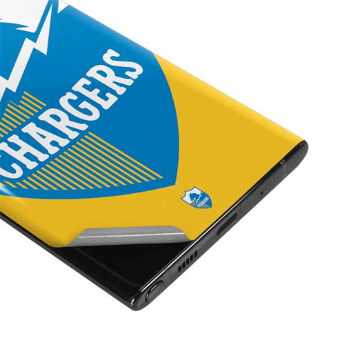 NFL Los Angeles Chargers Retro Logo Galaxy Note 10 Plus Skin