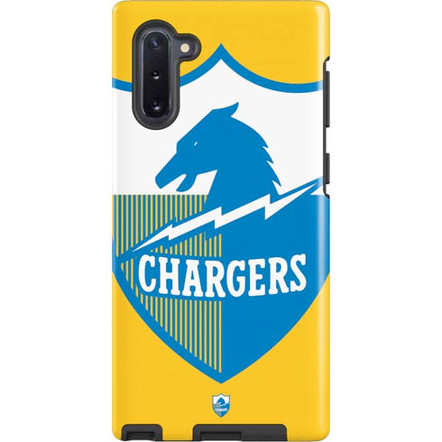 NFL Los Angeles Chargers Retro Logo Galaxy Cases