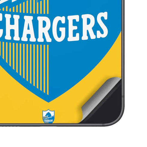 NFL Los Angeles Chargers Retro Logo Galaxy S25 Plus Skin