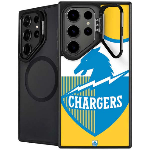 NFL Los Angeles Chargers Retro Logo Galaxy S25 Ultra Kickstand Case