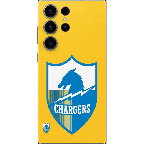 NFL Los Angeles Chargers Retro Logo Galaxy S24 Ultra Skin