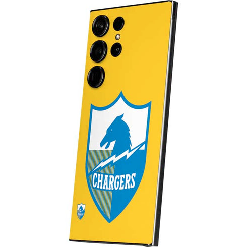 NFL Los Angeles Chargers Retro Logo Galaxy S25 Ultra Skin