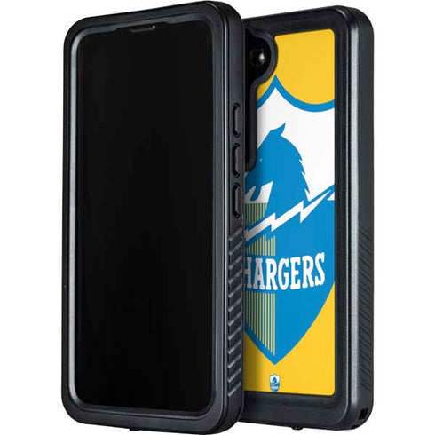 NFL Los Angeles Chargers Retro Logo Galaxy S24 Waterproof Case