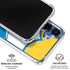 NFL Los Angeles Chargers Retro Logo Galaxy S25 Clear Case
