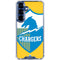 NFL Los Angeles Chargers Retro Logo Galaxy S25 Plus Clear Case