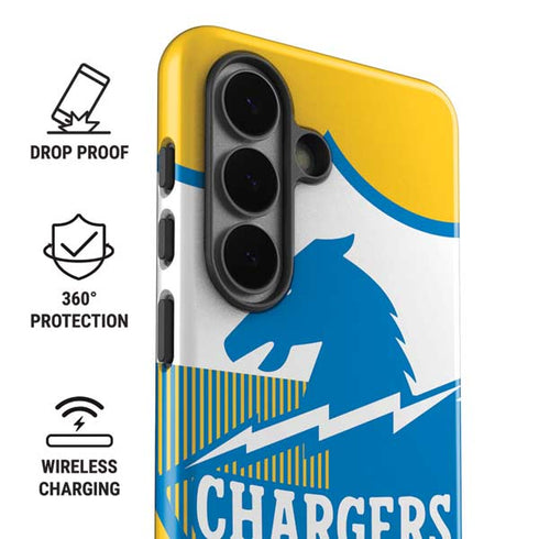 NFL Los Angeles Chargers Retro Logo Galaxy S26 Plus Impact Case
