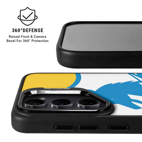 NFL Los Angeles Chargers Retro Logo Galaxy S26 Plus Kickstand Case
