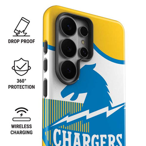 NFL Los Angeles Chargers Retro Logo Galaxy S26 Ultra Impact Case