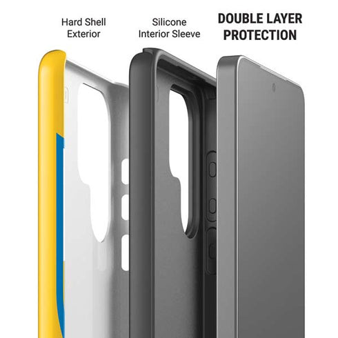 NFL Los Angeles Chargers Retro Logo Galaxy S26 Ultra Impact Case