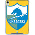 NFL Los Angeles Chargers Retro Logo iPad 11th Gen (2025) Clear Case