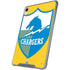 NFL Los Angeles Chargers Retro Logo iPad 11th Gen (2025) Clear Case