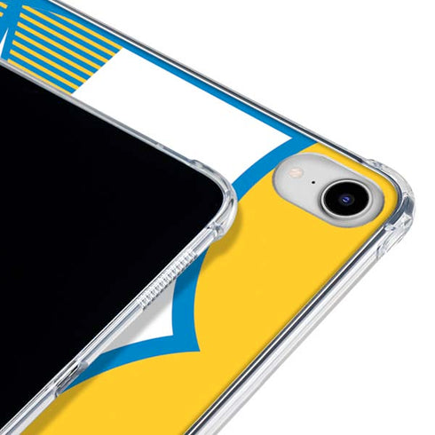 NFL Los Angeles Chargers Retro Logo iPad 11th Gen (2025) Clear Case