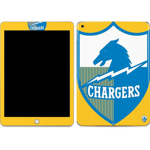 NFL Los Angeles Chargers Retro Logo Apple iPad Skin