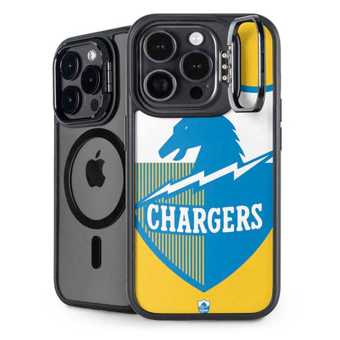NFL Los Angeles Chargers Retro Logo iPhone 14 Pro Max Kickstand Case