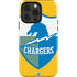 NFL Los Angeles Chargers Retro Logo iPhone 15 Pro Impact Case