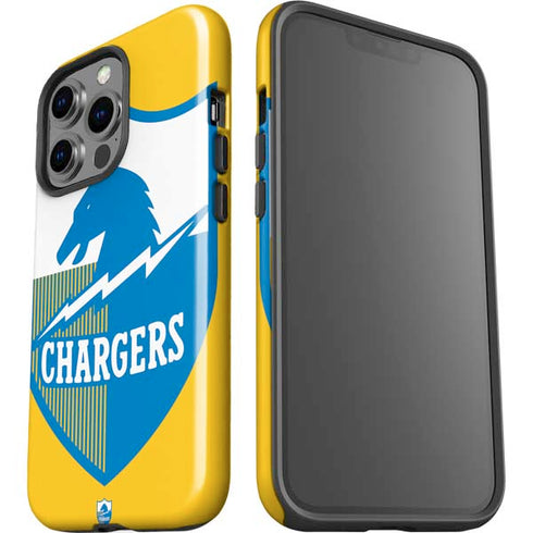 NFL Los Angeles Chargers Retro Logo iPhone 15 Pro Impact Case