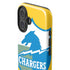 NFL Los Angeles Chargers Retro Logo iPhone 16 Plus Impact Case