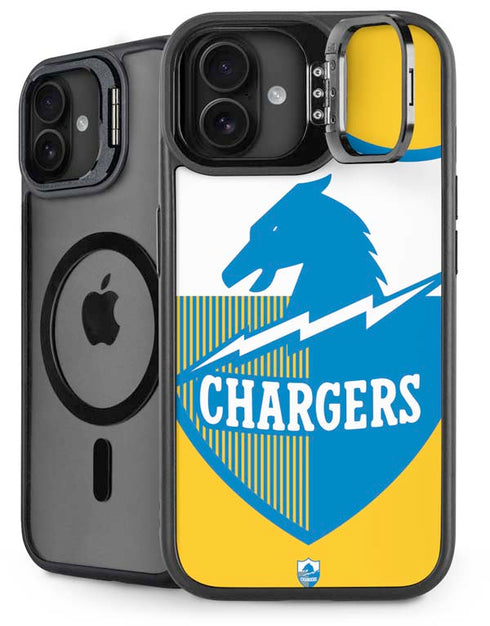 NFL Los Angeles Chargers Retro Logo iPhone 16 Plus Kickstand Case