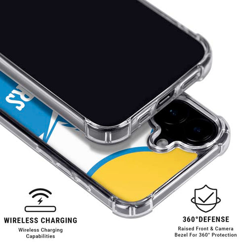 NFL Los Angeles Chargers Retro Logo iPhone 16 Plus MagSafe Case