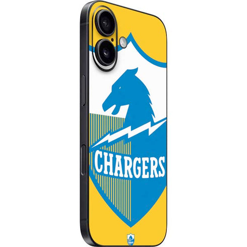 NFL Los Angeles Chargers Retro Logo iPhone 16 Plus Skin