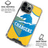 NFL Los Angeles Chargers Retro Logo iPhone 16 Pro Max Clear Case