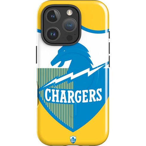 NFL Los Angeles Chargers Retro Logo iPhone 16 Pro Max Magsafe Impact Case