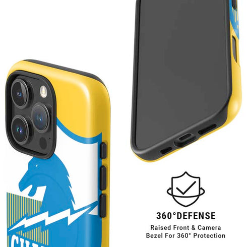 NFL Los Angeles Chargers Retro Logo iPhone 16 Pro Max Magsafe Impact Case