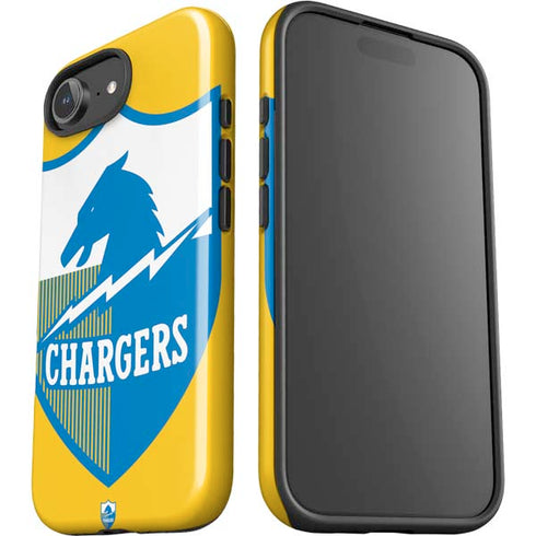 NFL Los Angeles Chargers Retro Logo iPhone 16e Impact Case