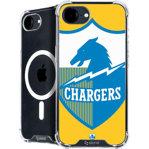NFL Los Angeles Chargers Retro Logo iPhone 16e MagSafe Case