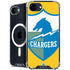 NFL Los Angeles Chargers Retro Logo iPhone 16e MagSafe Case