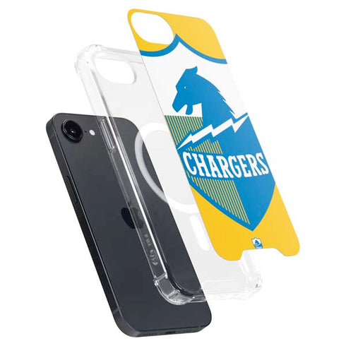 NFL Los Angeles Chargers Retro Logo iPhone 16e MagSafe Case