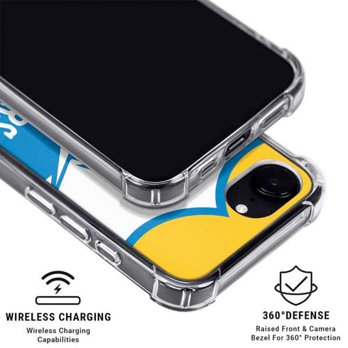 NFL Los Angeles Chargers Retro Logo iPhone 16e MagSafe Case
