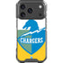 NFL Los Angeles Chargers Retro Logo iPhone 18 Pro Clear Case